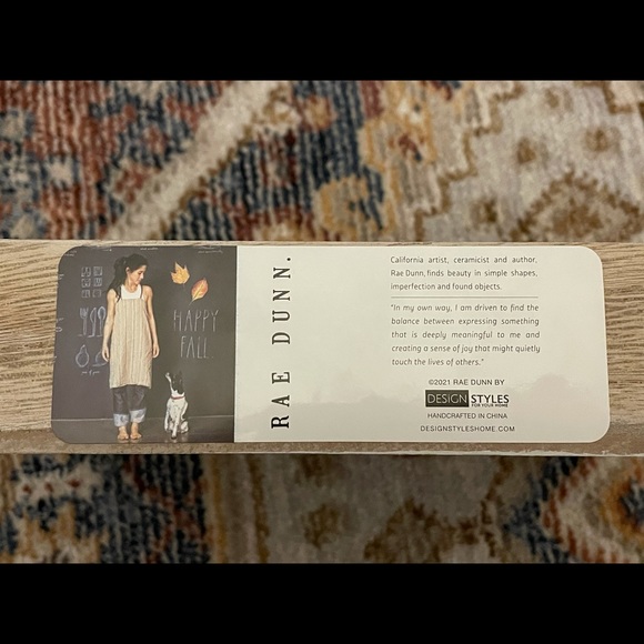 Rae Dunn HARVEST BLESSINGS. Sign - Picture 2 of 2